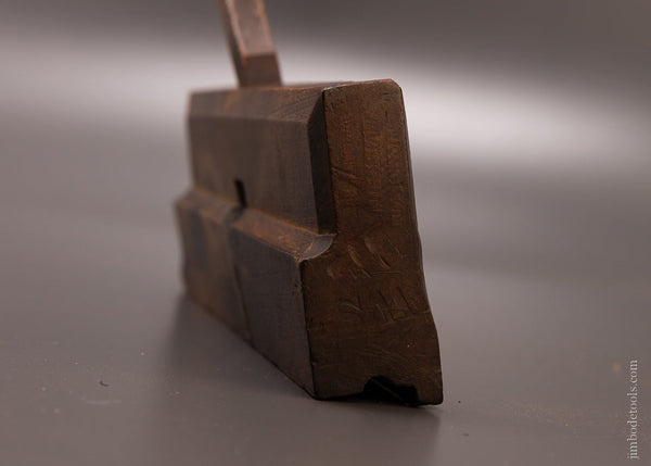 Fine “I. NICHOLSON LIVING IN WRENTHAM” Astragal Moulding Plane - EXCELSIOR 106897