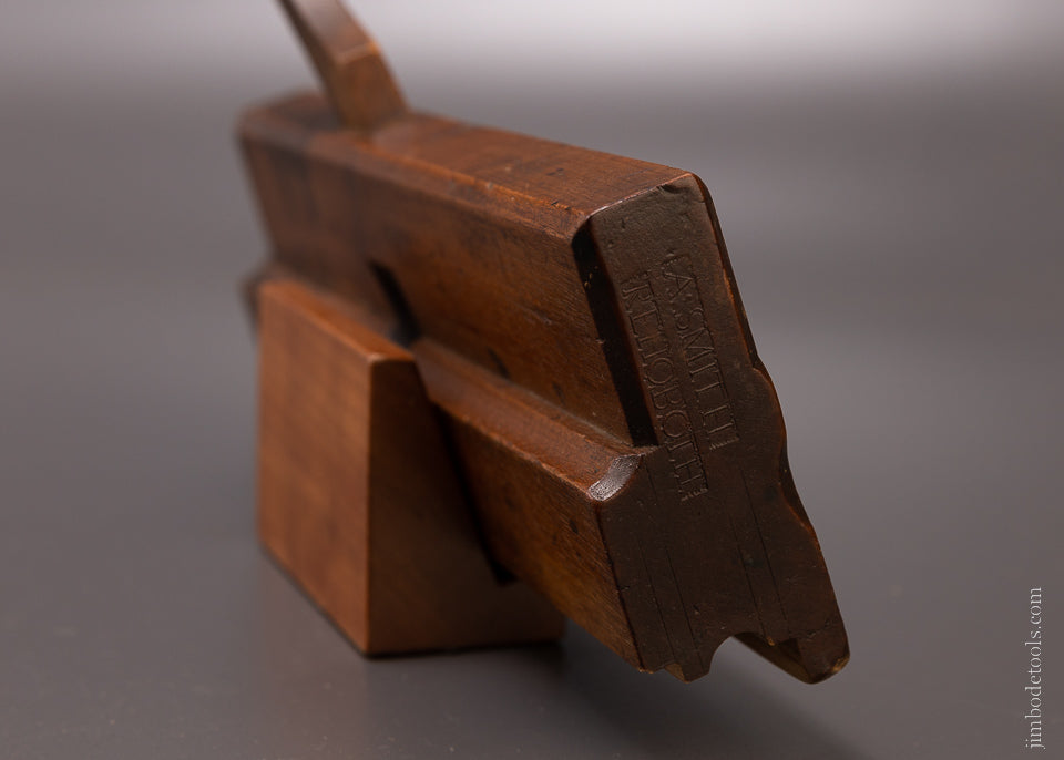 Sweet “ A. SMITH REHOBOTH “ “6/8” Astragal Moulding Plane 10 Inch Yellow Birch - EXCELSIOR 106898