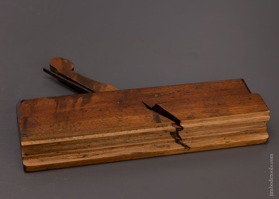 Sweet “ A. SMITH REHOBOTH “ “6/8” Astragal Moulding Plane 10 Inch Yellow Birch - EXCELSIOR 106898