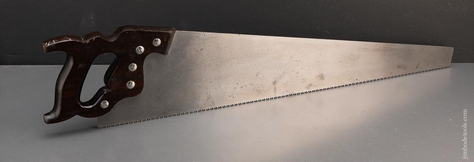 MINT Unused DISSTON D-15 VICTORY Rosewood Hand Saw - EXCALIBUR 106