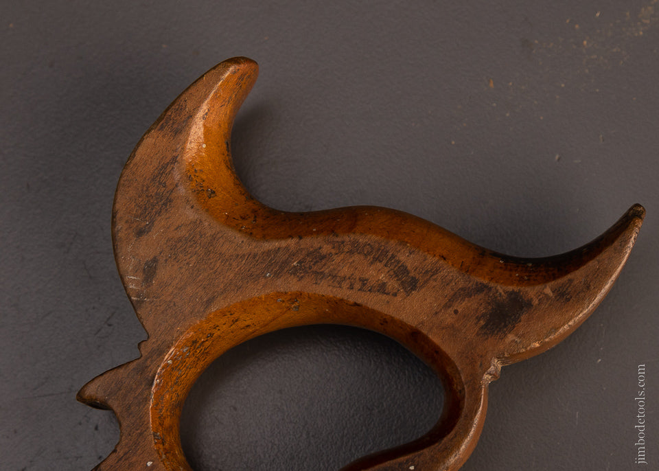 Remarkable Miniature Dovetail Saw Signed “M.H. TROTTER PHILA” - EXCELSIOR 107003