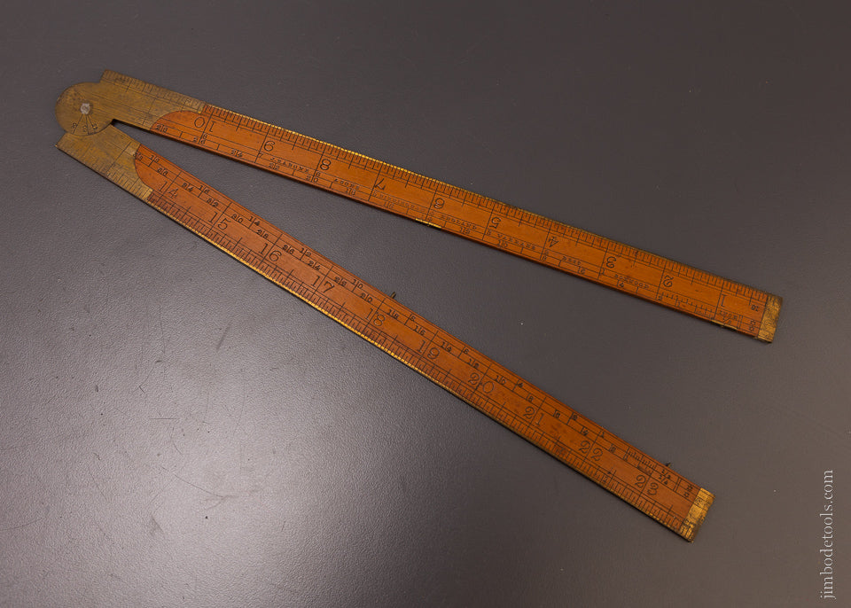 Mint Boxwood 2 Foot Rule by RABONE - EXCELSIOR 107034