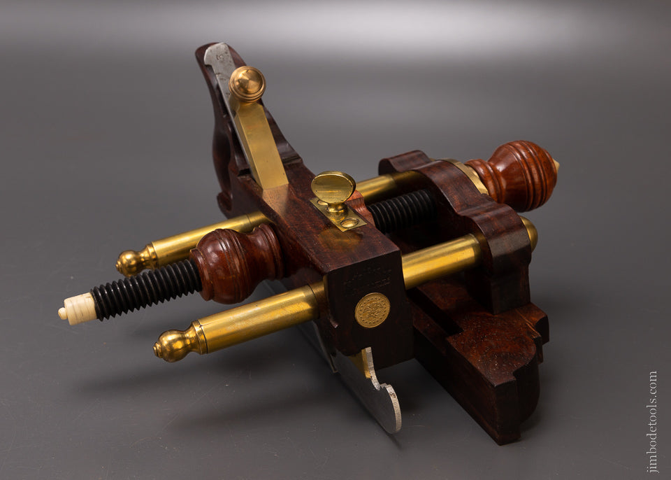 Spectacular 3 Arm Rosewood Plow Plane by R.M. SOULE - EXCELSIOR 107095