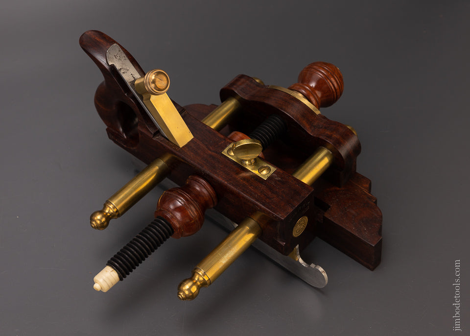 Spectacular 3 Arm Rosewood Plow Plane by R.M. SOULE - EXCELSIOR 107095