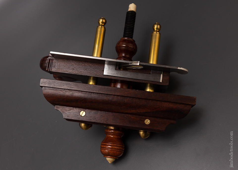 Spectacular 3 Arm Rosewood Plow Plane by R.M. SOULE - EXCELSIOR 107095