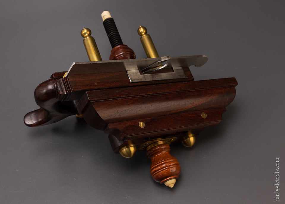 Spectacular 3 Arm Rosewood Plow Plane by R.M. SOULE - EXCELSIOR 107095