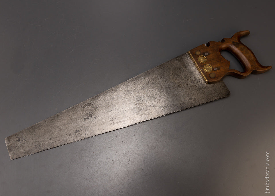 Rare Size DISSTON No. 42 Combination Saw with Scribe 20 inch - EXCELSIOR 107104