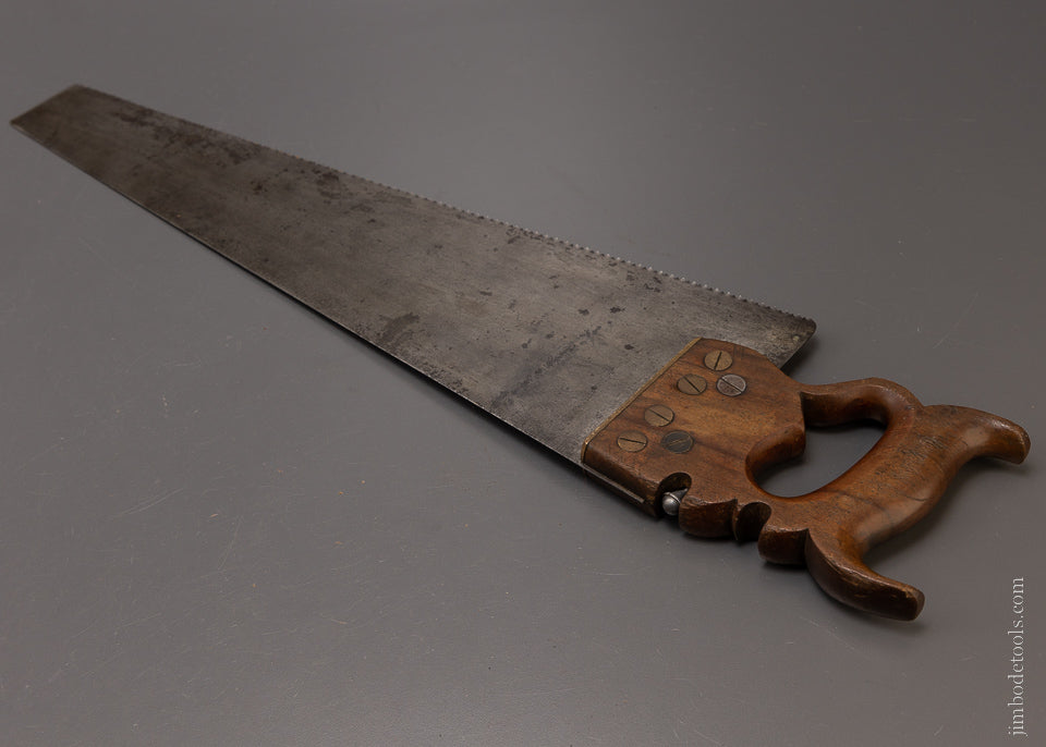 Rare Size DISSTON No. 42 Combination Saw with Scribe 20 inch - EXCELSIOR 107104
