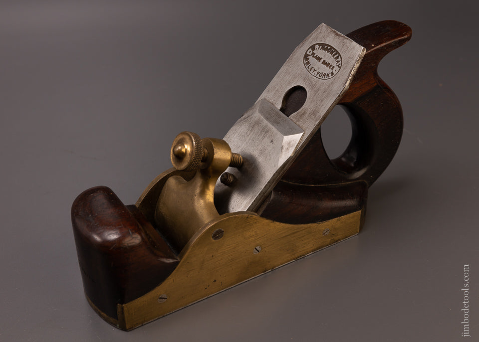 Very Rare SIGNED THACKERAY Gunmetal Infill Smooth Plane - EXCELSIOR 107263