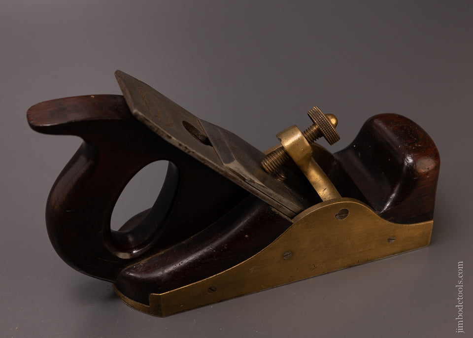 Very Rare SIGNED THACKERAY Gunmetal Infill Smooth Plane - EXCELSIOR 107263