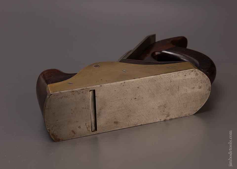 Very Rare SIGNED THACKERAY Gunmetal Infill Smooth Plane - EXCELSIOR 107263