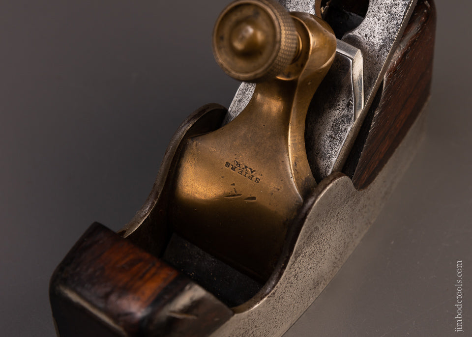 Tiny SPIERS Rosewood Infill Dovetailed Steel Smooth Plane - EXCELSIOR 107374