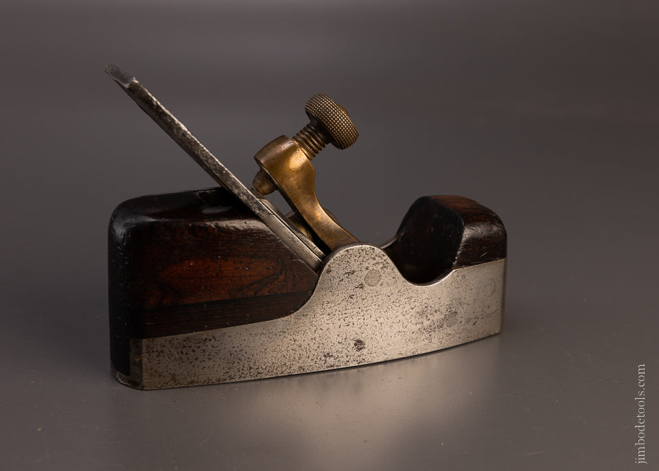 Tiny SPIERS Rosewood Infill Dovetailed Steel Smooth Plane - EXCELSIOR 107374