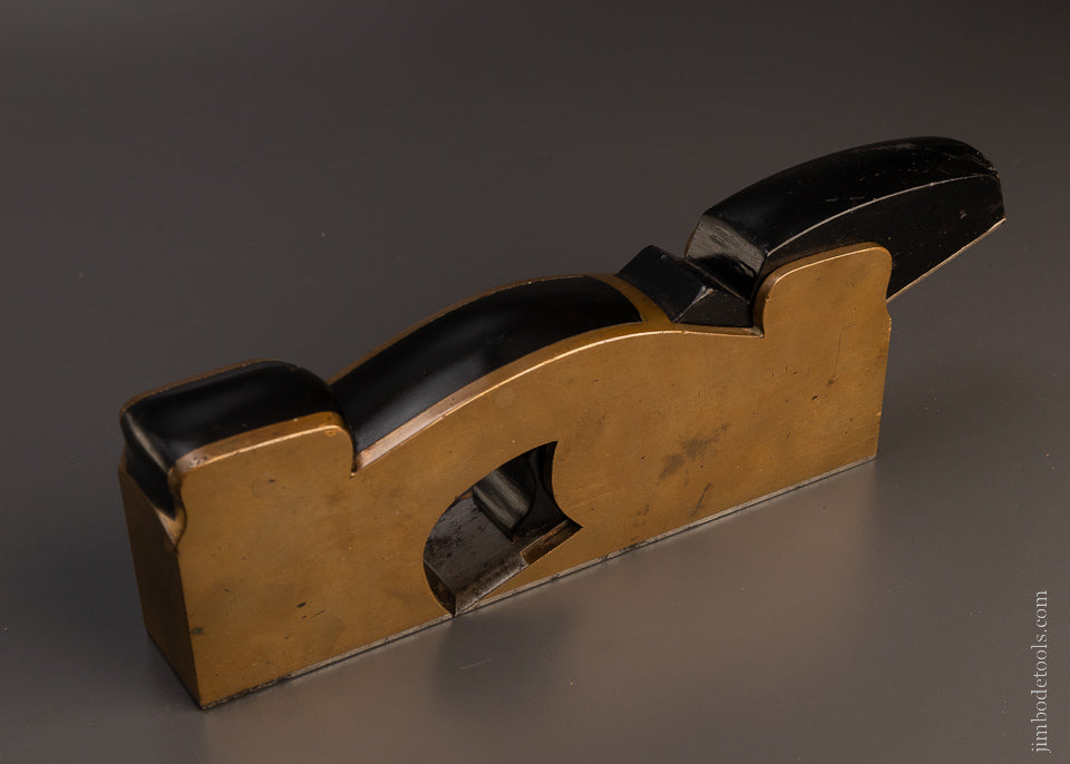 Spectacular Gunmetal & Ebony PRESTON Shoulder Plane - EXCELSIOR 107397