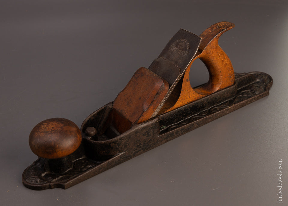 Fine Decorative Floral Pattern MORRIS PATENT Bench Plane - EXCELSIOR 107449