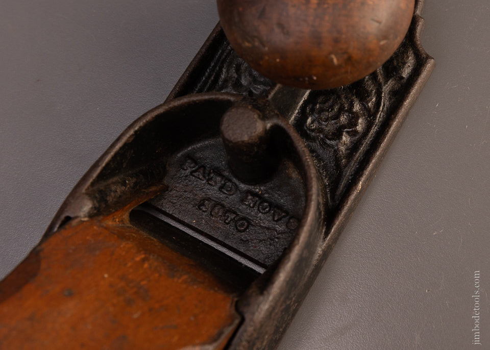 Fine Decorative Floral Pattern MORRIS PATENT Bench Plane - EXCELSIOR 107449