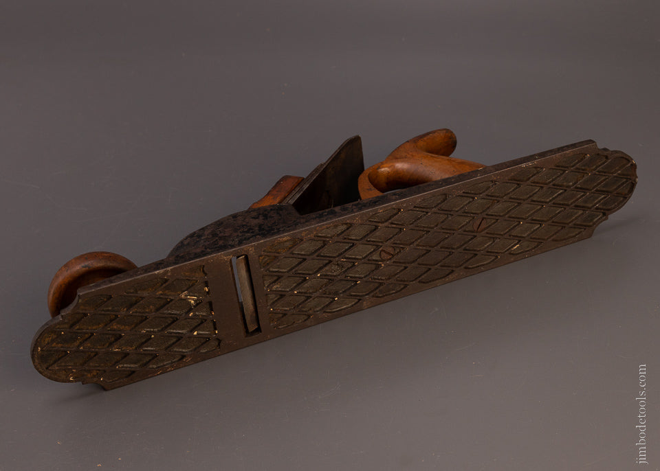 Fine Decorative Floral Pattern MORRIS PATENT Bench Plane - EXCELSIOR 107449