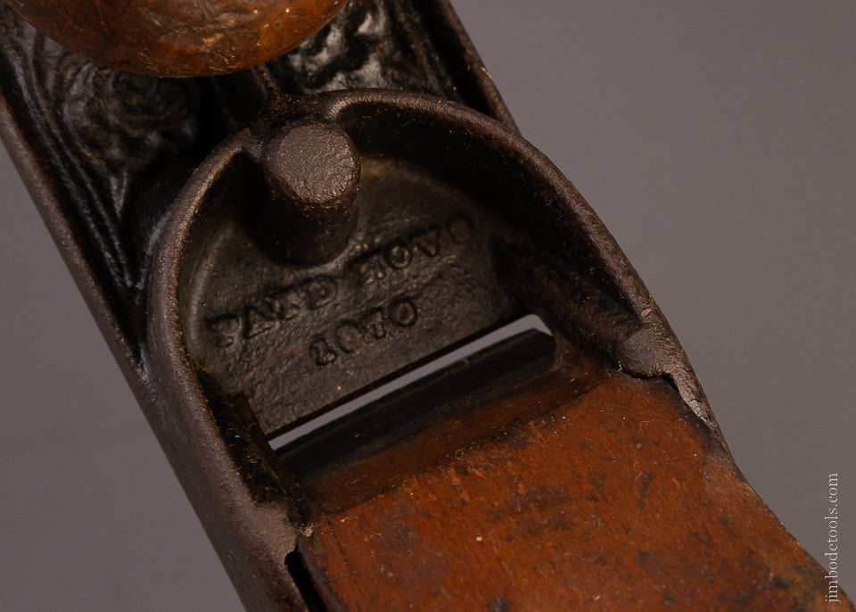 Fine Decorative Floral Pattern MORRIS PATENT Bench Plane - EXCELSIOR 107449