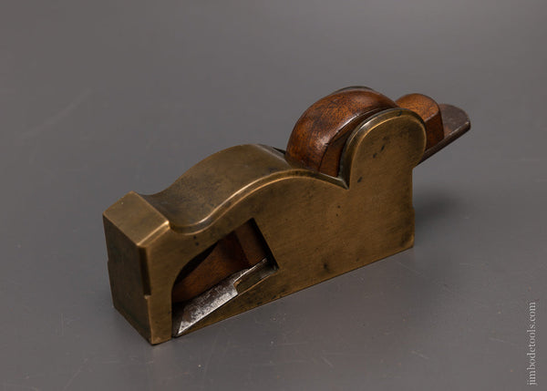 Gorgeous Gunmetal and Boxwood Bullnose Shoulder Plane - EXCELSIOR 107723