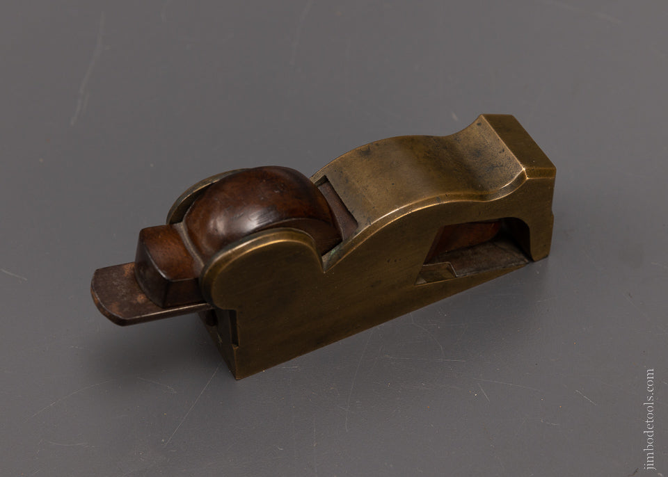 Gorgeous Gunmetal and Boxwood Bullnose Shoulder Plane - EXCELSIOR 107723