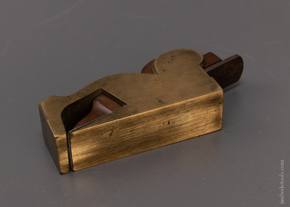 Gorgeous Gunmetal and Boxwood Bullnose Shoulder Plane - EXCELSIOR 107723