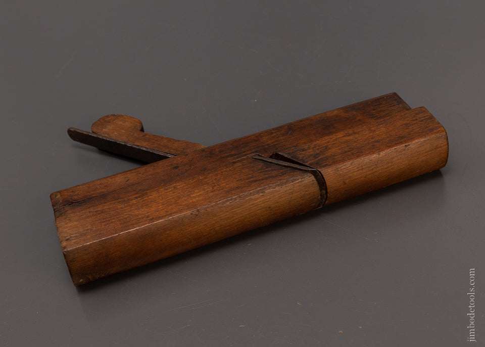 I. NICHOLSON 18th Century Yellow Birch 10 Inch Moulding Plane Extra Fine - EXCELSIOR 107726