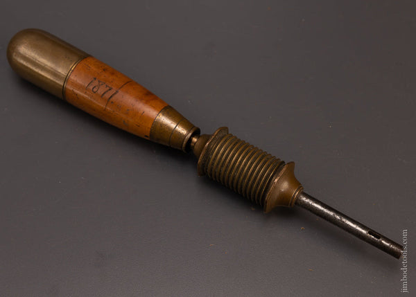Beautiful Boxwood & Brass Bow Drill - EXCELSIOR 107814