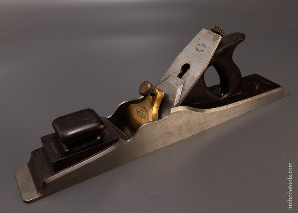 Remarkable 20 1/2 Inch NORRIS No. A1 Pre-War Dovetailed Infill Jointer Plane - EXCELSIOR 107994