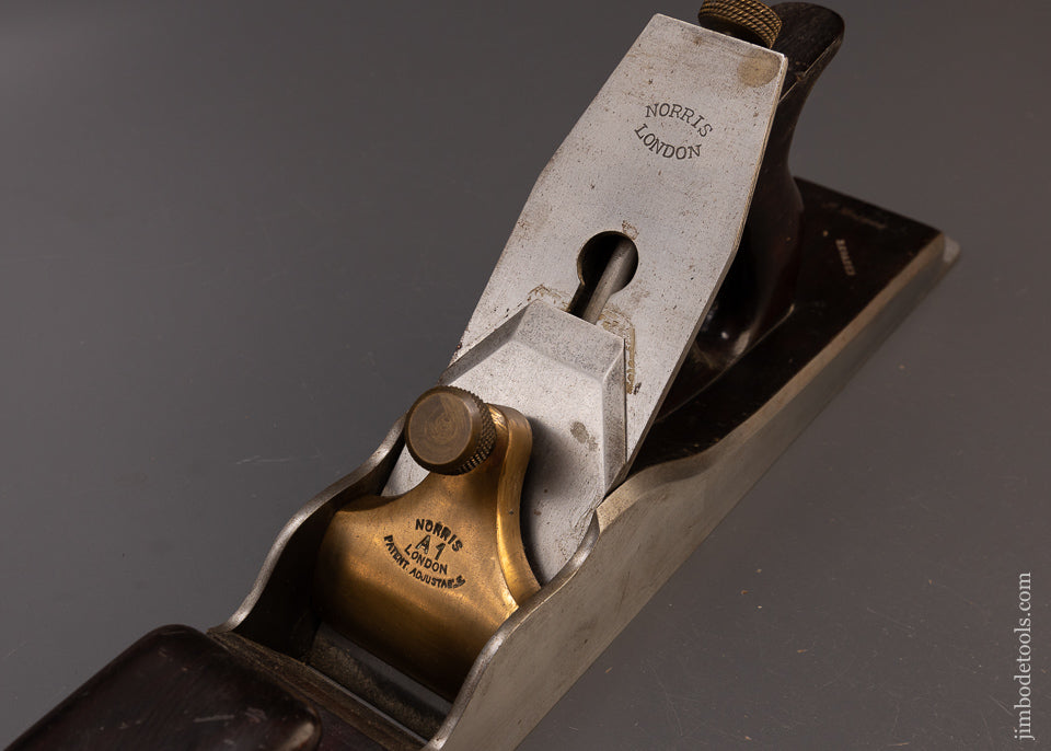 Remarkable 20 1/2 Inch NORRIS No. A1 Pre-War Dovetailed Infill Jointer Plane - EXCELSIOR 107994