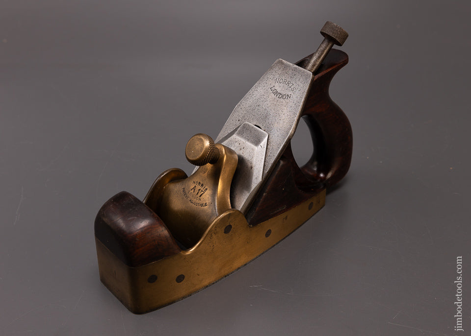 Fine NORRIS No. A-17 Gunmetal Smooth Plane Pre- War - EXCELSIOR 108220