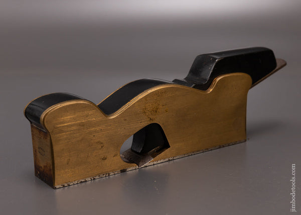 Fat NORRIS No. 20E Gunmetal & Ebony Low Angle Shoulder Plane - EXCELSIOR 108221