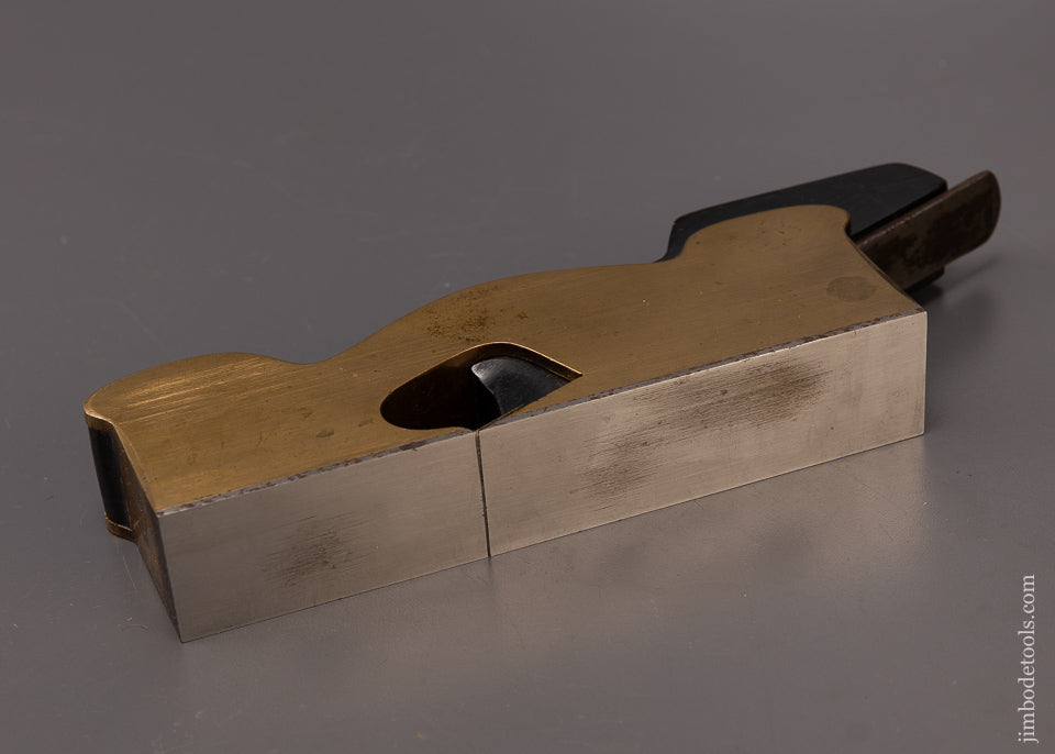 Fat NORRIS No. 20E Gunmetal & Ebony Low Angle Shoulder Plane - EXCELSIOR 108221