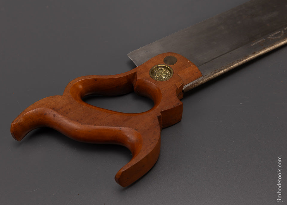 Spectacular HENRY DISSTON (Pre-Son) 8 Inch Dovetail Saw - EXCELSIOR 108621