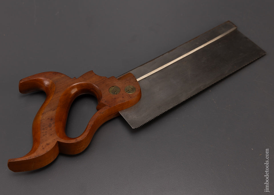 Spectacular HENRY DISSTON (Pre-Son) 8 Inch Dovetail Saw - EXCELSIOR 108621
