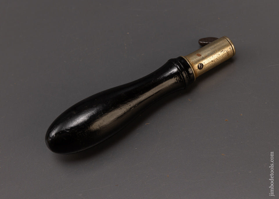 Rare HOLTZAPFFEL Type Ebony Tool Handle for Ornamental Turning Tools - EXCELSIOR 108675