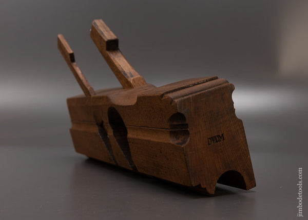 Astounding Double Iron Dutch Crisp Complex Moulding Plane - EXCELSIOR 108868