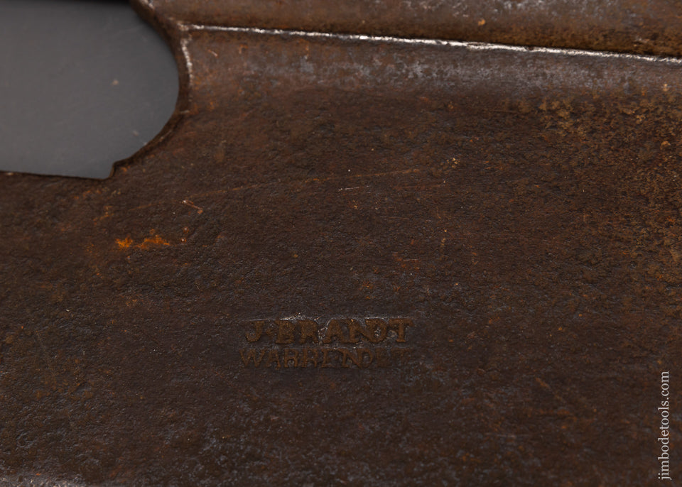 Sweet SIGNED Pennsylvania Goose Wing Axe by J. BRANDT - EXCELSIOR 108922