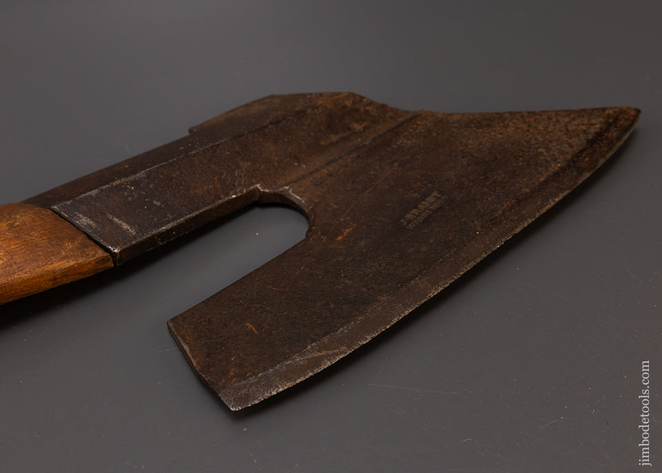 Sweet SIGNED Pennsylvania Goose Wing Axe by J. BRANDT - EXCELSIOR 108922
