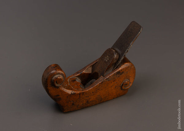 Stunning 1719 DATED Carved Dutch Violin Plane - EXCELSIOR 109271