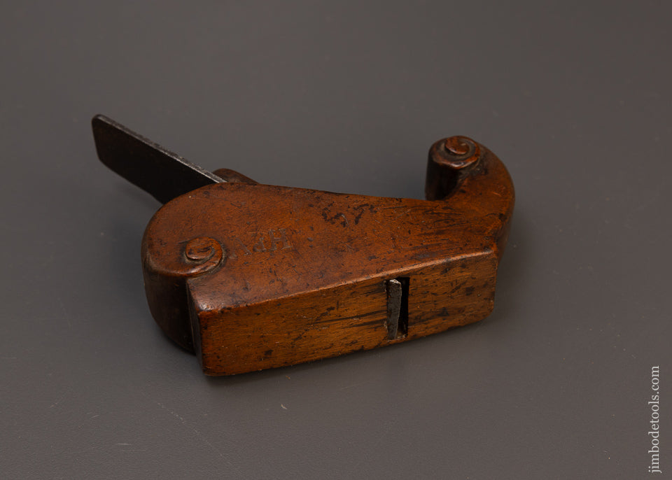 Stunning 1719 DATED Carved Dutch Violin Plane - EXCELSIOR 109271