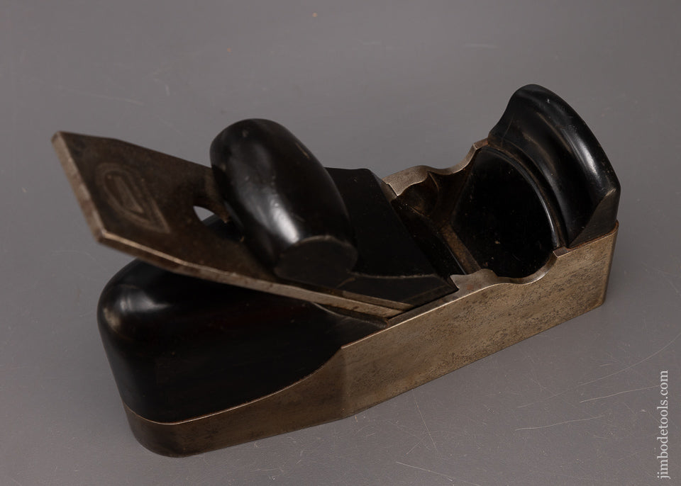 Spectacular Ebony Infill Smooth Plane by H. SLATER - EXCELSIOR 109390