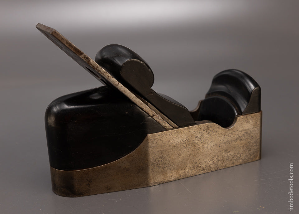 Spectacular Ebony Infill Smooth Plane by H. SLATER - EXCELSIOR 109390