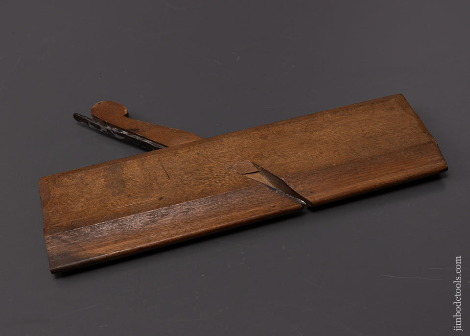 Very Rare & Fine 18th Century Yellow Birch Moulding Plane by I.A. IN NORTON 5 STARS - EXCELSIOR 109398