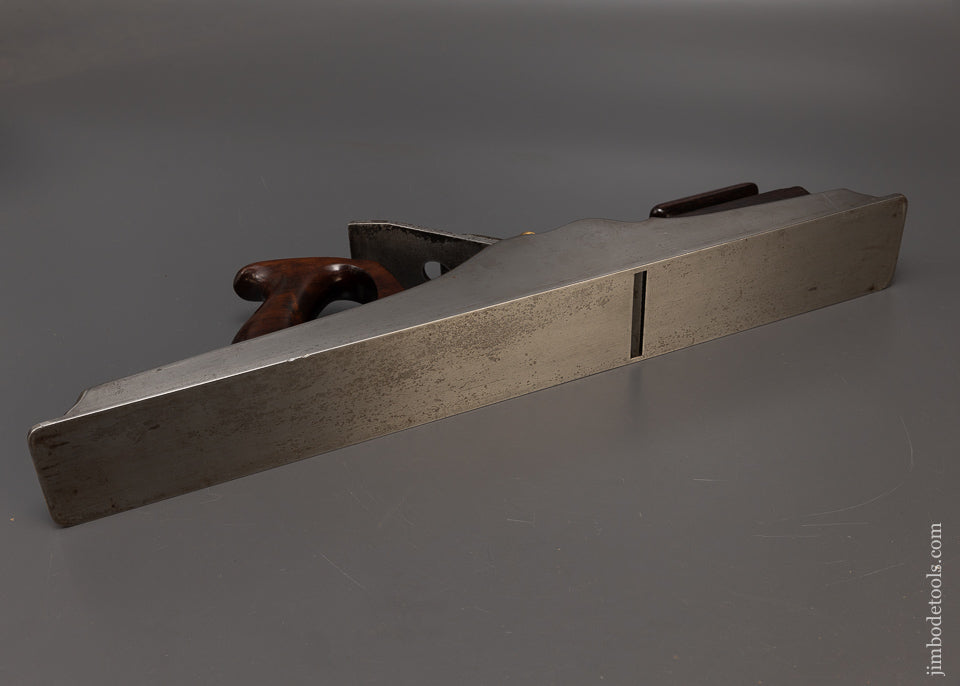 Spectacular NORRIS No. 1 Jointer Plane Dovetailed Steel with Rosewood Infill 21 1/2 Inch - EXCELSIOR 109404