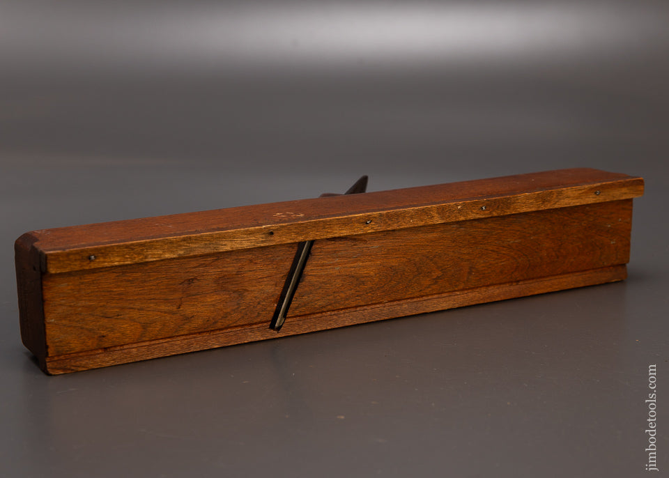 Extra Fine E. NEWELL LANESBORO 18th Century Yellow Birch Panel Raiser Plane - EXCELSIOR 109445