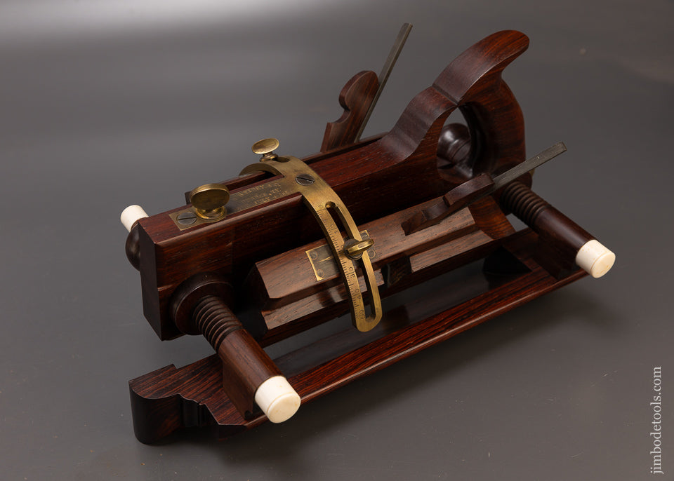 Spectacular Rosewood M.B. TIDEY Double Beveling Plane by JIM LEAMY - EXCELSIOR 109510