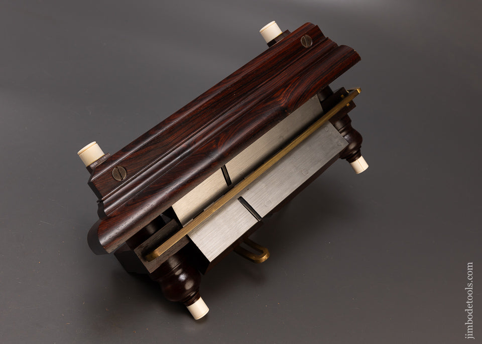 Spectacular Rosewood M.B. TIDEY Double Beveling Plane by JIM LEAMY - EXCELSIOR 109510