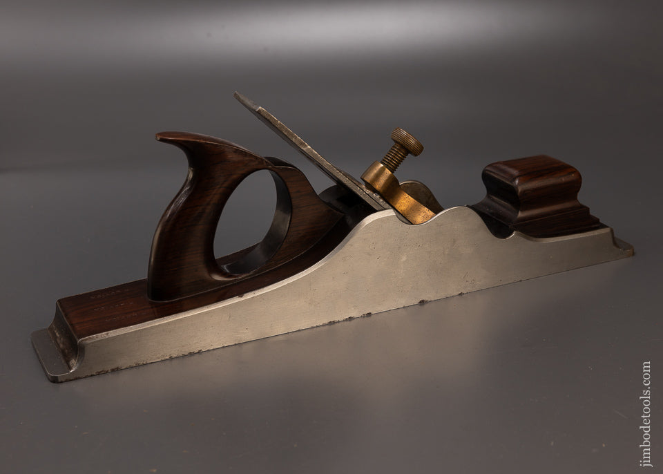 Spectacular Near New SPIERS Dovetailed Rosewood Infill 16 1/2 Inch Bench Plane - EXCELSIOR 110038