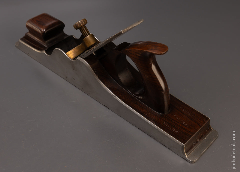 Spectacular Near New SPIERS Dovetailed Rosewood Infill 16 1/2 Inch Bench Plane - EXCELSIOR 110038