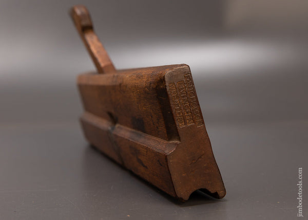 Fantastic F. NICHOLSON LIVING IN WRENTHAM 18th Century Astragal Moulding Plane - EXCELSIOR 110081